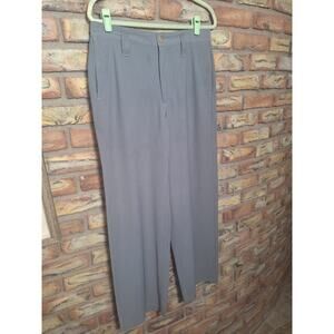 Giorgio Armani Gray Dress Pants Size 50 34x31 Italy Flat Front Classic